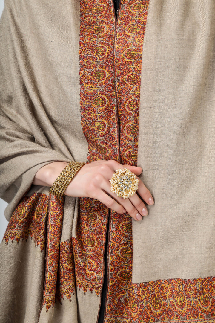 "Pashmina | Shop Authentic Pashmina Shawls Online | Handmade Kashmiri Pashmina Wraps and GI Certified Pure Cashmere Shawls for Sale from Kashmir, India"
| pashmina shawls online | authentic Kashmiri pashmina shawl online | pure pashmina shawl online | original GI certified pashmina shawl online | luxury men's pashmina shawl online from Kashmir | where to buy online pure pashmina in India
| GI Tag Certified - Government-verified authentic Kashmiri Pashmina
| G20 Official Partner - Selected by India for G20 Summit gifting
| Handicraft Registered - Official recognition of traditional craftsmanship
| Certificate of Authenticity - Every purchase includes GI certification "Pashmina | Shop Authentic Pashmina Shawls Online | Handmade Kashmiri Pashmina Wraps and GI Certified Pure Cashmere Shawls for Sale from Kashmir, India"
| pashmina shawls online | authentic Kashmiri pashmina shawl online | pure pashmina shawl online | original GI certified pashmina shawl online | luxury men's pashmina shawl online from Kashmir | where to buy online pure pashmina in India
| GI Tag Certified - Government-verified authentic Kashmiri Pashmina
| G20 Official Partner - Selected by India for G20 Summit gifting
| Handicraft Registered - Official recognition of traditional craftsmanship
| Certificate of Authenticity - Every purchase includes GI certification