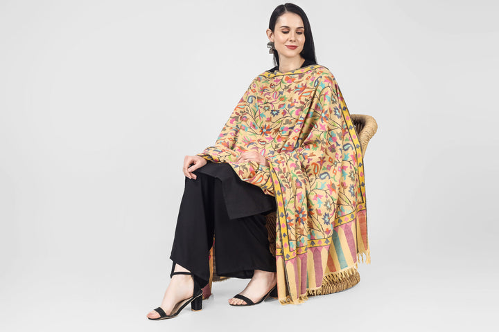 "KANI SHAWL - The Blooming Almond Blossoms Direct from the Alcoves and Gardens of Kashmir Warm Yellow kani Pashmina Shawl - GREECE - SWEDEN - AUSTRALIA - CANADA - PORTUGAL - DENMARK - MALAYSIA - JAPAN - NORWAY - FINLAND."
| pashmina shawls online | authentic Kashmiri pashmina shawl online | pure pashmina shawl online | original GI certified pashmina shawl online | luxury men's pashmina shawl online from Kashmir | where to buy online pure pashmina in India
| GI Tag Certified - Government-verified authentic Kashmiri Pashmina
| G20 Official Partner - Selected by India for G20 Summit gifting
| Handicraft Registered - Official recognition of traditional craftsmanship
| Certificate of Authenticity - Every purchase includes GI certification "KANI SHAWL - The Blooming Almond Blossoms Direct from the Alcoves and Gardens of Kashmir Warm Yellow kani Pashmina Shawl - GREECE - SWEDEN - AUSTRALIA - CANADA - PORTUGAL - DENMARK - MALAYSIA - JAPAN - NORWAY - FINLAND."
| pashmina shawls online | authentic Kashmiri pashmina shawl online | pure pashmina shawl online | original GI certified pashmina shawl online | luxury men's pashmina shawl online from Kashmir | where to buy online pure pashmina in India
| GI Tag Certified - Government-verified authentic Kashmiri Pashmina
| G20 Official Partner - Selected by India for G20 Summit gifting
| Handicraft Registered - Official recognition of traditional craftsmanship
| Certificate of Authenticity - Every purchase includes GI certification