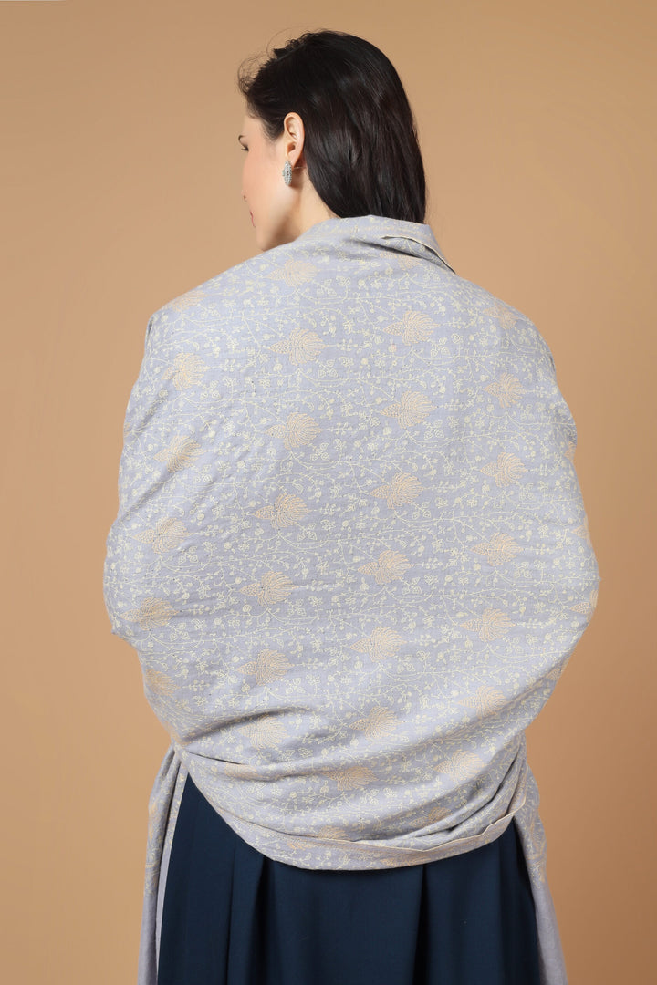 CANADA - INDIA- DUBAI - PASHMINA- Gray Pashmina allover Sozni Embroidered Shawl
| pashmina shawls online | authentic Kashmiri pashmina shawl online | pure pashmina shawl online | original GI certified pashmina shawl online | luxury men's pashmina shawl online from Kashmir | where to buy online pure pashmina in India
| GI Tag Certified - Government-verified authentic Kashmiri Pashmina
| G20 Official Partner - Selected by India for G20 Summit gifting
| Handicraft Registered - Official recognition of traditional craftsmanship
| Certificate of Authenticity - Every purchase includes GI certification CANADA - INDIA- DUBAI - PASHMINA- Gray Pashmina allover Sozni Embroidered Shawl
| pashmina shawls online | authentic Kashmiri pashmina shawl online | pure pashmina shawl online | original GI certified pashmina shawl online | luxury men's pashmina shawl online from Kashmir | where to buy online pure pashmina in India
| GI Tag Certified - Government-verified authentic Kashmiri Pashmina
| G20 Official Partner - Selected by India for G20 Summit gifting
| Handicraft Registered - Official recognition of traditional craftsmanship
| Certificate of Authenticity - Every purchase includes GI certification