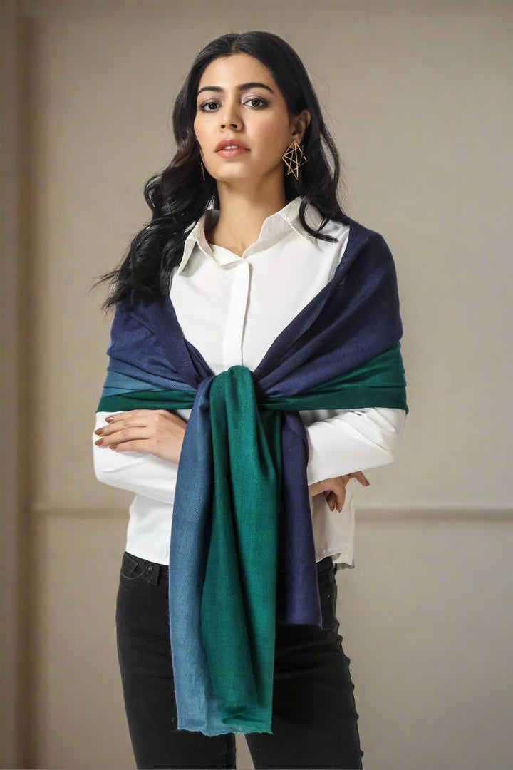 Blue peacock Ombre Pashmina Stole
| pashmina shawls online | authentic Kashmiri pashmina shawl online | pure pashmina shawl online | original GI certified pashmina shawl online | luxury men's pashmina shawl online from Kashmir | where to buy online pure pashmina in India
| GI Tag Certified - Government-verified authentic Kashmiri Pashmina
| G20 Official Partner - Selected by India for G20 Summit gifting
| Handicraft Registered - Official recognition of traditional craftsmanship
| Certificate of Authenticity - Every purchase includes GI certification Blue peacock Ombre Pashmina Stole
| pashmina shawls online | authentic Kashmiri pashmina shawl online | pure pashmina shawl online | original GI certified pashmina shawl online | luxury men's pashmina shawl online from Kashmir | where to buy online pure pashmina in India
| GI Tag Certified - Government-verified authentic Kashmiri Pashmina
| G20 Official Partner - Selected by India for G20 Summit gifting
| Handicraft Registered - Official recognition of traditional craftsmanship
| Certificate of Authenticity - Every purchase includes GI certification