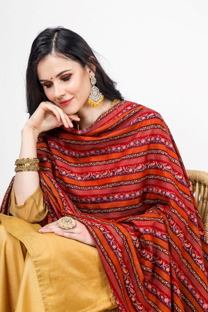 PASHMINA - Stripped Maroon & Red sozni pashmina shawl
| pashmina shawls online | authentic Kashmiri pashmina shawl online | pure pashmina shawl online | original GI certified pashmina shawl online | luxury men's pashmina shawl online from Kashmir | where to buy online pure pashmina in India
| GI Tag Certified - Government-verified authentic Kashmiri Pashmina
| G20 Official Partner - Selected by India for G20 Summit gifting
| Handicraft Registered - Official recognition of traditional craftsmanship
| Certificate of Authenticity - Every purchase includes GI certification PASHMINA - Stripped Maroon & Red sozni pashmina shawl
| pashmina shawls online | authentic Kashmiri pashmina shawl online | pure pashmina shawl online | original GI certified pashmina shawl online | luxury men's pashmina shawl online from Kashmir | where to buy online pure pashmina in India
| GI Tag Certified - Government-verified authentic Kashmiri Pashmina
| G20 Official Partner - Selected by India for G20 Summit gifting
| Handicraft Registered - Official recognition of traditional craftsmanship
| Certificate of Authenticity - Every purchase includes GI certification