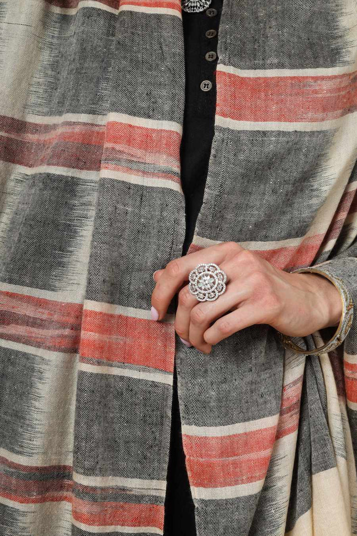 DELHI - pashmina shawl Gray and Red Ikkat
| pashmina shawls online | authentic Kashmiri pashmina shawl online | pure pashmina shawl online | original GI certified pashmina shawl online | luxury men's pashmina shawl online from Kashmir | where to buy online pure pashmina in India
| GI Tag Certified - Government-verified authentic Kashmiri Pashmina
| G20 Official Partner - Selected by India for G20 Summit gifting
| Handicraft Registered - Official recognition of traditional craftsmanship
| Certificate of Authenticity - Every purchase includes GI certification DELHI - pashmina shawl Gray and Red Ikkat
| pashmina shawls online | authentic Kashmiri pashmina shawl online | pure pashmina shawl online | original GI certified pashmina shawl online | luxury men's pashmina shawl online from Kashmir | where to buy online pure pashmina in India
| GI Tag Certified - Government-verified authentic Kashmiri Pashmina
| G20 Official Partner - Selected by India for G20 Summit gifting
| Handicraft Registered - Official recognition of traditional craftsmanship
| Certificate of Authenticity - Every purchase includes GI certification