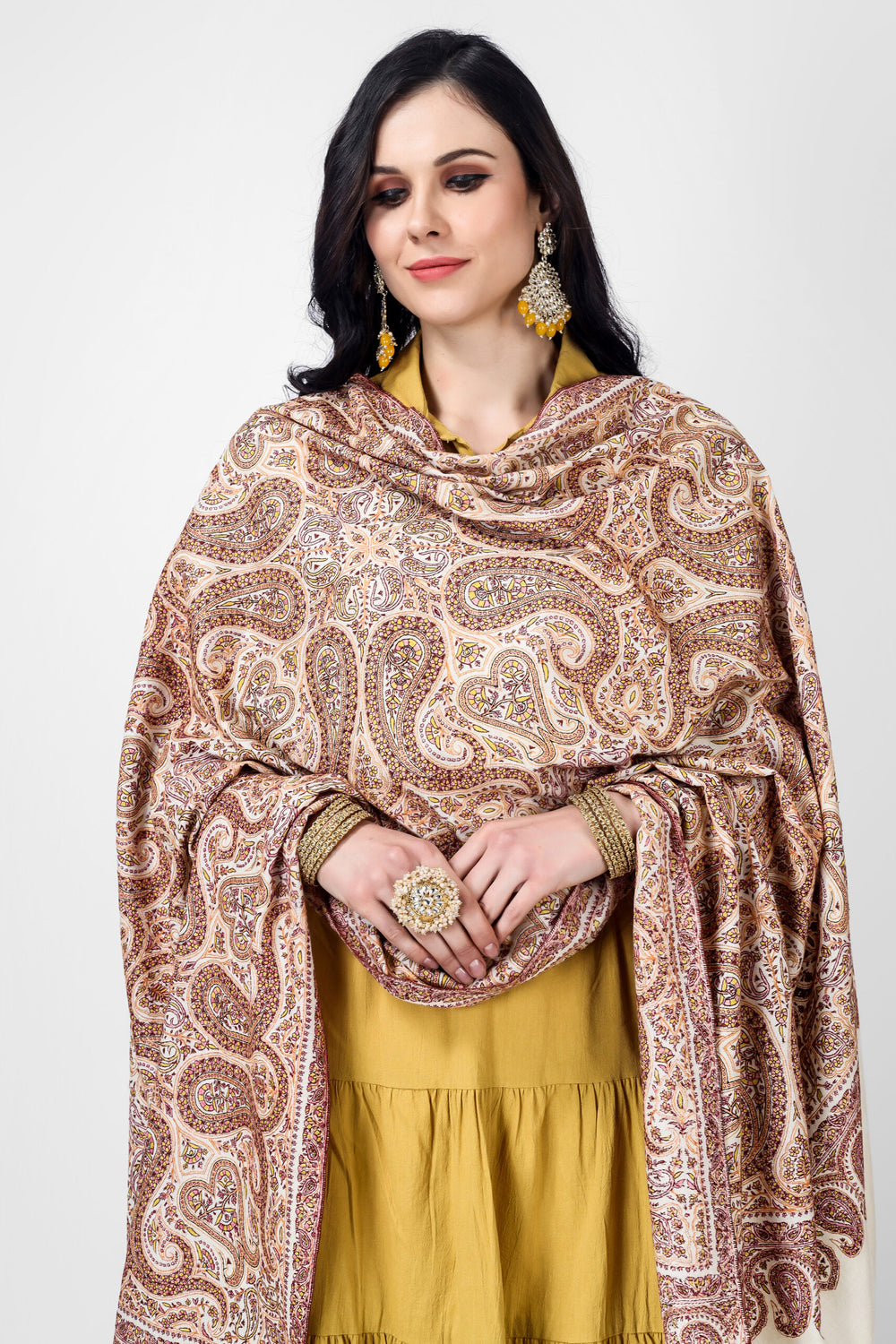 "Pashmina | Shop GI Certified Authentic Kashmiri Pashmina Shawls Online | Exquisite Handmade Kani Wraps and Luxurious Pure Cashmere Shawls from Kashmir, India | Timeless Elegance, Unmatched Craftsmanship, and Premium Quality for Discerning Buyers"