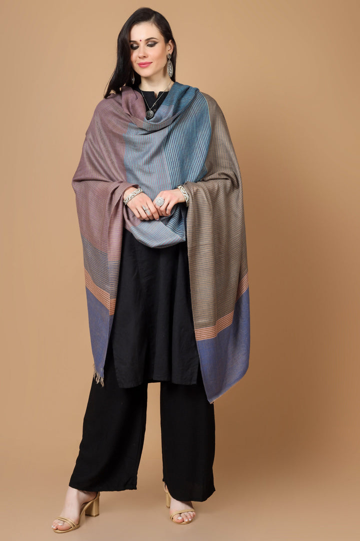 Blue pink Designer multiple color stripes shawl
| pashmina shawls online | authentic Kashmiri pashmina shawl online | pure pashmina shawl online | original GI certified pashmina shawl online | luxury men's pashmina shawl online from Kashmir | where to buy online pure pashmina in India
| GI Tag Certified - Government-verified authentic Kashmiri Pashmina
| G20 Official Partner - Selected by India for G20 Summit gifting
| Handicraft Registered - Official recognition of traditional craftsmanship
| Certificate of Authenticity - Every purchase includes GI certification Blue pink Designer multiple color stripes shawl
| pashmina shawls online | authentic Kashmiri pashmina shawl online | pure pashmina shawl online | original GI certified pashmina shawl online | luxury men's pashmina shawl online from Kashmir | where to buy online pure pashmina in India
| GI Tag Certified - Government-verified authentic Kashmiri Pashmina
| G20 Official Partner - Selected by India for G20 Summit gifting
| Handicraft Registered - Official recognition of traditional craftsmanship
| Certificate of Authenticity - Every purchase includes GI certification