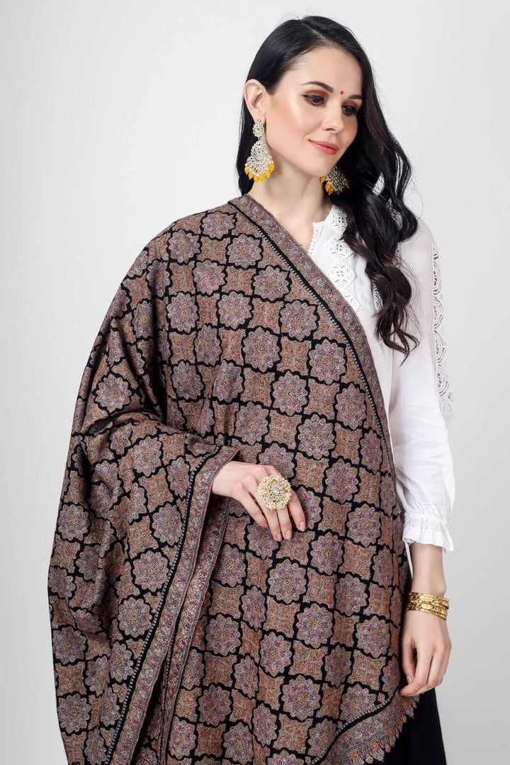 PASHMINA SHAWL ONLINE -Discover the elegance of a black Pashmina adorned with intricate Sozni silk embroidery, creating a contemporary twist. Shop now to elevate your style.
| pashmina shawls online | authentic Kashmiri pashmina shawl online | pure pashmina shawl online | original GI certified pashmina shawl online | luxury men's pashmina shawl online from Kashmir | where to buy online pure pashmina in India
| GI Tag Certified - Government-verified authentic Kashmiri Pashmina
| G20 Official Partner - Selected by India for G20 Summit gifting
| Handicraft Registered - Official recognition of traditional craftsmanship
| Certificate of Authenticity - Every purchase includes GI certification PASHMINA SHAWL ONLINE -Discover the elegance of a black Pashmina adorned with intricate Sozni silk embroidery, creating a contemporary twist. Shop now to elevate your style.
| pashmina shawls online | authentic Kashmiri pashmina shawl online | pure pashmina shawl online | original GI certified pashmina shawl online | luxury men's pashmina shawl online from Kashmir | where to buy online pure pashmina in India
| GI Tag Certified - Government-verified authentic Kashmiri Pashmina
| G20 Official Partner - Selected by India for G20 Summit gifting
| Handicraft Registered - Official recognition of traditional craftsmanship
| Certificate of Authenticity - Every purchase includes GI certification
