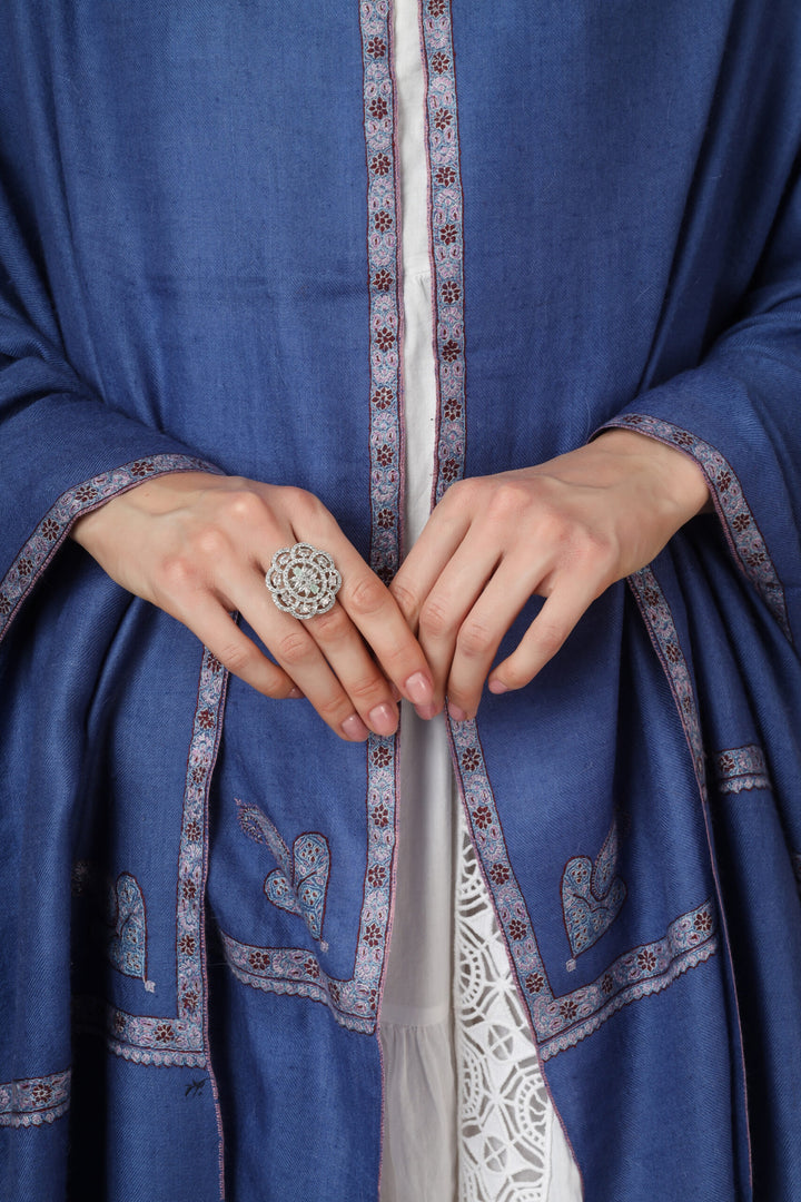 Blue Gulnaar Pashmina hashidaar sozni shawl
| pashmina shawls online | authentic Kashmiri pashmina shawl online | pure pashmina shawl online | original GI certified pashmina shawl online | luxury men's pashmina shawl online from Kashmir | where to buy online pure pashmina in India
| GI Tag Certified - Government-verified authentic Kashmiri Pashmina
| G20 Official Partner - Selected by India for G20 Summit gifting
| Handicraft Registered - Official recognition of traditional craftsmanship
| Certificate of Authenticity - Every purchase includes GI certification Blue Gulnaar Pashmina hashidaar sozni shawl
| pashmina shawls online | authentic Kashmiri pashmina shawl online | pure pashmina shawl online | original GI certified pashmina shawl online | luxury men's pashmina shawl online from Kashmir | where to buy online pure pashmina in India
| GI Tag Certified - Government-verified authentic Kashmiri Pashmina
| G20 Official Partner - Selected by India for G20 Summit gifting
| Handicraft Registered - Official recognition of traditional craftsmanship
| Certificate of Authenticity - Every purchase includes GI certification