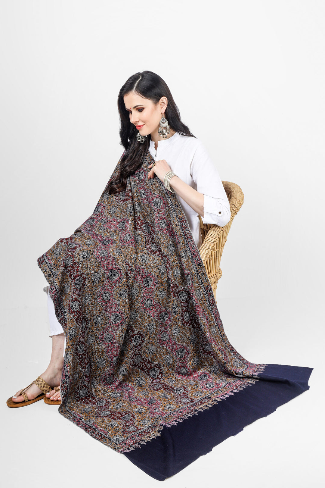 "Pashmina Shawl | Kani Shawl | Authentic Kashmiri pashmina Shawls | Men’s Pashmina shawl | Luxury Handwoven Craftsmanship | Soft, Warm, Elegant Designs for Every Season"
