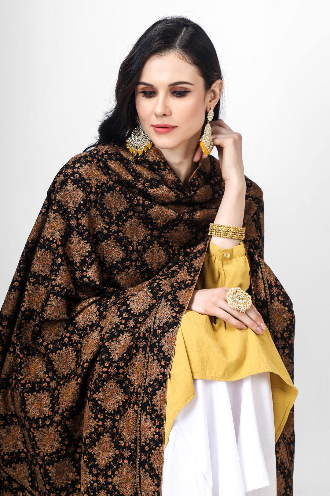 "Pashmina | Shop GI Certified Authentic Kashmiri Pashmina Shawls Online | Exquisite Handmade Kani Wraps and Luxurious Pure Cashmere Shawls from Kashmir, India | Timeless Elegance, Unmatched Craftsmanship, and Premium Quality for Discerning Buyers"