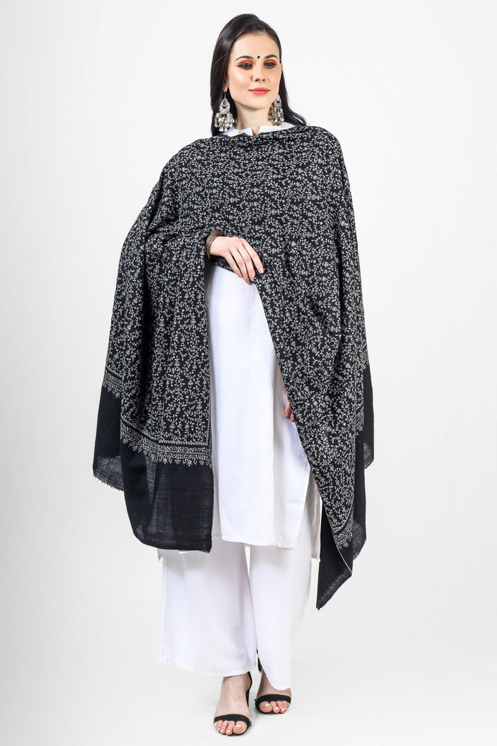 PASHMINA SHAWLS - Black Pashmina Jaldaar Silver Gray Embroidered Shawl. Elevate your style with this stunning accessory. Shop now at Kepra.
    
      | pashmina shawls online | authentic Kashmiri pashmina shawl online | pure pashmina shawl online | original GI certified pashmina shawl online | luxury men’s pashmina shawl online from Kashmir | where to buy online pure pashmina in India
    
    | GI Tag Certified - Government-verified authentic Kashmiri Pashmina
    | G20 Official Partner - Selected by India for G20 Summit gifting
    | Handicraft Registered - Official recognition of traditional craftsmanship
    | Certificate of Authenticity - Every purchase includes GI certification
      PASHMINA SHAWLS - Black Pashmina Jaldaar Silver Gray Embroidered Shawl. Elevate your style with this stunning accessory. Shop now at Kepra.
    
      | pashmina shawls online | authentic Kashmiri pashmina shawl online | pure pashmina shawl online | original GI certified pashmina shawl online | luxury men’s pashmina shawl online from Kashmir | where to buy online pure pashmina in India
    
    | GI Tag Certified - Government-verified authentic Kashmiri Pashmina
    | G20 Official Partner - Selected by India for G20 Summit gifting
    | Handicraft Registered - Official recognition of traditional craftsmanship
    | Certificate of Authenticity - Every purchase includes GI certification
