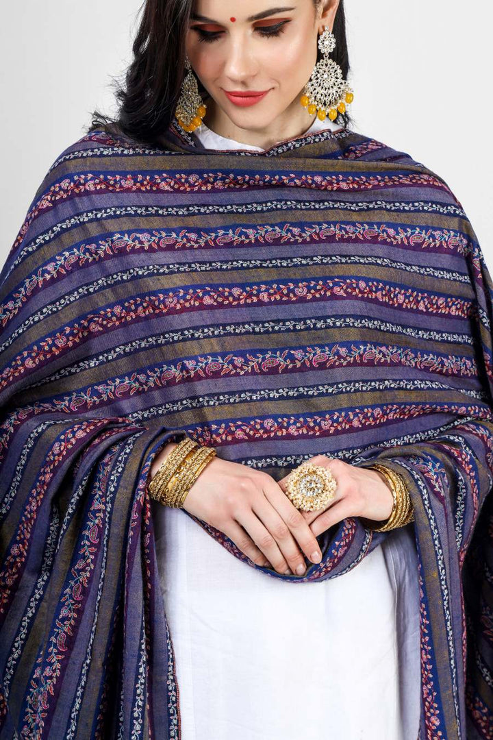 The lovely Royal Blue Pashmina Shawl is beautified with the intricacies of Sozni; beautiful in all its forms in lovely Sozni.
| pashmina shawls online | authentic Kashmiri pashmina shawl online | pure pashmina shawl online | original GI certified pashmina shawl online | luxury men's pashmina shawl online from Kashmir | where to buy online pure pashmina in India
| GI Tag Certified - Government-verified authentic Kashmiri Pashmina
| G20 Official Partner - Selected by India for G20 Summit gifting
| Handicraft Registered - Official recognition of traditional craftsmanship
| Certificate of Authenticity - Every purchase includes GI certification The lovely Royal Blue Pashmina Shawl is beautified with the intricacies of Sozni; beautiful in all its forms in lovely Sozni.
| pashmina shawls online | authentic Kashmiri pashmina shawl online | pure pashmina shawl online | original GI certified pashmina shawl online | luxury men's pashmina shawl online from Kashmir | where to buy online pure pashmina in India
| GI Tag Certified - Government-verified authentic Kashmiri Pashmina
| G20 Official Partner - Selected by India for G20 Summit gifting
| Handicraft Registered - Official recognition of traditional craftsmanship
| Certificate of Authenticity - Every purchase includes GI certification
