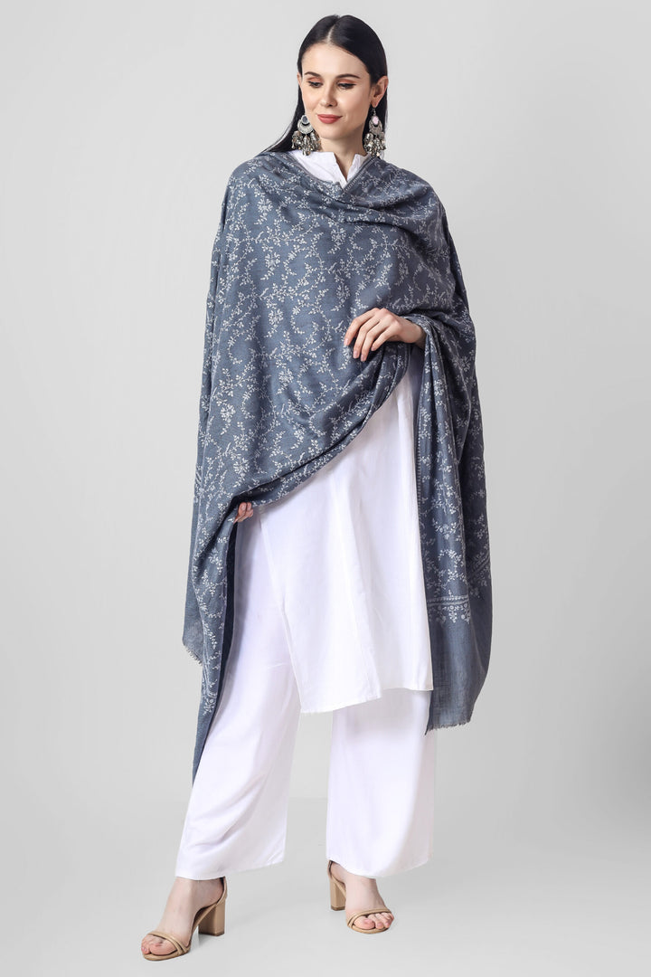 QATAR - Gray Jaldaar Sozni Embroidered Pashmina Shawl
| pashmina shawls online | authentic Kashmiri pashmina shawl online | pure pashmina shawl online | original GI certified pashmina shawl online | luxury men's pashmina shawl online from Kashmir | where to buy online pure pashmina in India
| GI Tag Certified - Government-verified authentic Kashmiri Pashmina
| G20 Official Partner - Selected by India for G20 Summit gifting
| Handicraft Registered - Official recognition of traditional craftsmanship
| Certificate of Authenticity - Every purchase includes GI certification QATAR - Gray Jaldaar Sozni Embroidered Pashmina Shawl
| pashmina shawls online | authentic Kashmiri pashmina shawl online | pure pashmina shawl online | original GI certified pashmina shawl online | luxury men's pashmina shawl online from Kashmir | where to buy online pure pashmina in India
| GI Tag Certified - Government-verified authentic Kashmiri Pashmina
| G20 Official Partner - Selected by India for G20 Summit gifting
| Handicraft Registered - Official recognition of traditional craftsmanship
| Certificate of Authenticity - Every purchase includes GI certification