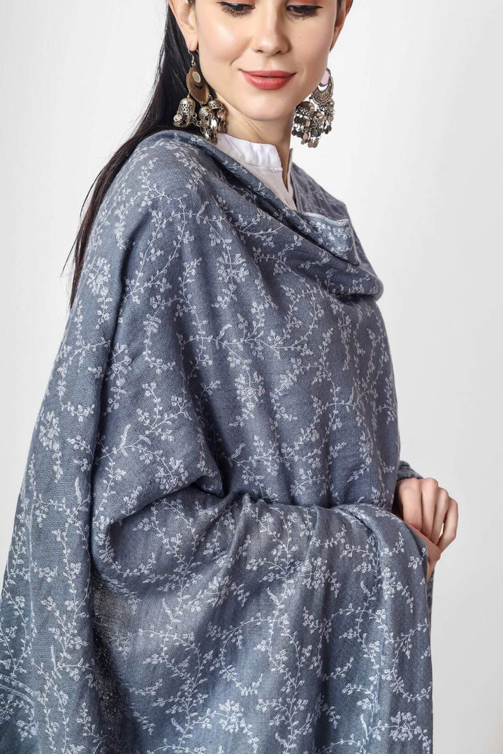 QATAR - Gray Jaldaar Sozni Embroidered Pashmina Shawl
| pashmina shawls online | authentic Kashmiri pashmina shawl online | pure pashmina shawl online | original GI certified pashmina shawl online | luxury men's pashmina shawl online from Kashmir | where to buy online pure pashmina in India
| GI Tag Certified - Government-verified authentic Kashmiri Pashmina
| G20 Official Partner - Selected by India for G20 Summit gifting
| Handicraft Registered - Official recognition of traditional craftsmanship
| Certificate of Authenticity - Every purchase includes GI certification QATAR - Gray Jaldaar Sozni Embroidered Pashmina Shawl
| pashmina shawls online | authentic Kashmiri pashmina shawl online | pure pashmina shawl online | original GI certified pashmina shawl online | luxury men's pashmina shawl online from Kashmir | where to buy online pure pashmina in India
| GI Tag Certified - Government-verified authentic Kashmiri Pashmina
| G20 Official Partner - Selected by India for G20 Summit gifting
| Handicraft Registered - Official recognition of traditional craftsmanship
| Certificate of Authenticity - Every purchase includes GI certification