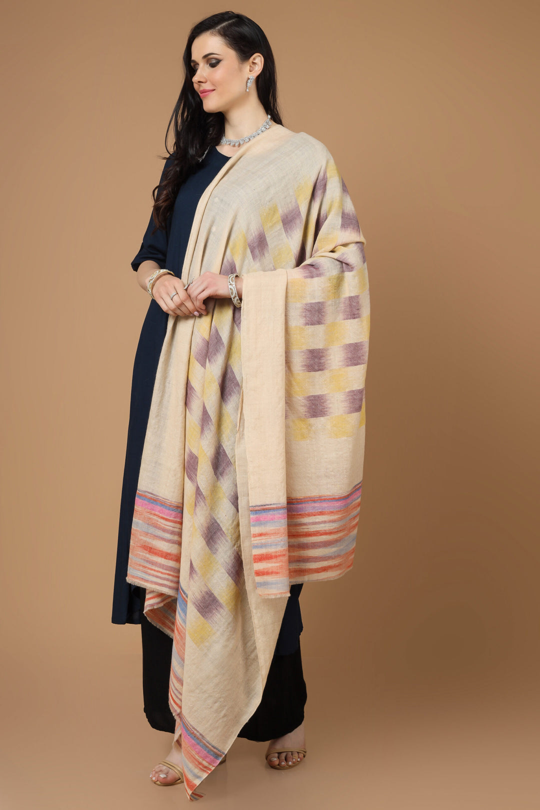 "Pashmina | Explore GI Certified Authentic Kashmiri Pashmina Shawls Online | Luxurious Handmade Kani Wraps Crafted in Kashmir, India | Pure Cashmere Shawls for Sale Featuring Timeless Elegance and Premium Quality"