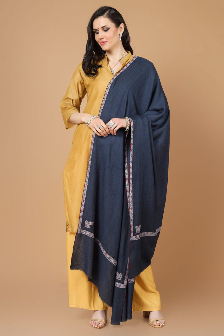 Dark blue Pashmina hashidaar sozni shawl
| pashmina shawls online | authentic Kashmiri pashmina shawl online | pure pashmina shawl online | original GI certified pashmina shawl online | luxury men's pashmina shawl online from Kashmir | where to buy online pure pashmina in India
| GI Tag Certified - Government-verified authentic Kashmiri Pashmina
| G20 Official Partner - Selected by India for G20 Summit gifting
| Handicraft Registered - Official recognition of traditional craftsmanship
| Certificate of Authenticity - Every purchase includes GI certification Dark blue Pashmina hashidaar sozni shawl
| pashmina shawls online | authentic Kashmiri pashmina shawl online | pure pashmina shawl online | original GI certified pashmina shawl online | luxury men's pashmina shawl online from Kashmir | where to buy online pure pashmina in India
| GI Tag Certified - Government-verified authentic Kashmiri Pashmina
| G20 Official Partner - Selected by India for G20 Summit gifting
| Handicraft Registered - Official recognition of traditional craftsmanship
| Certificate of Authenticity - Every purchase includes GI certification