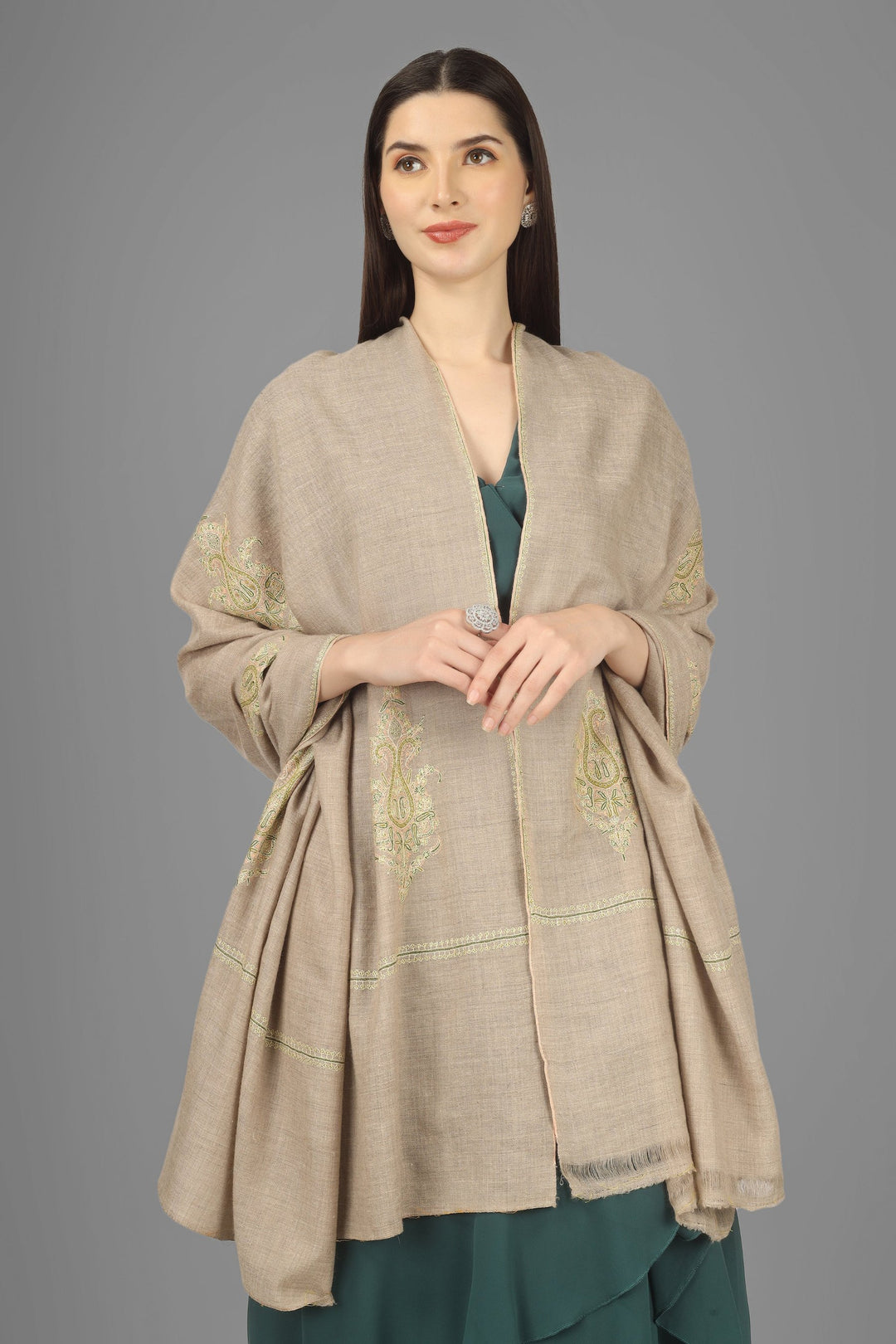  authentic Kashmiri Pashmina shawls, including GI-certified Pashmina shawls, luxury Pashmina wraps for women, and handmade Pashmina scarves, perfect for winter fashion, weddings, and exclusive events. Shop the best Pashmina shawls from Kashmir, crafted from natural Pashmina wool with intricate embroidery, all available to buy online.