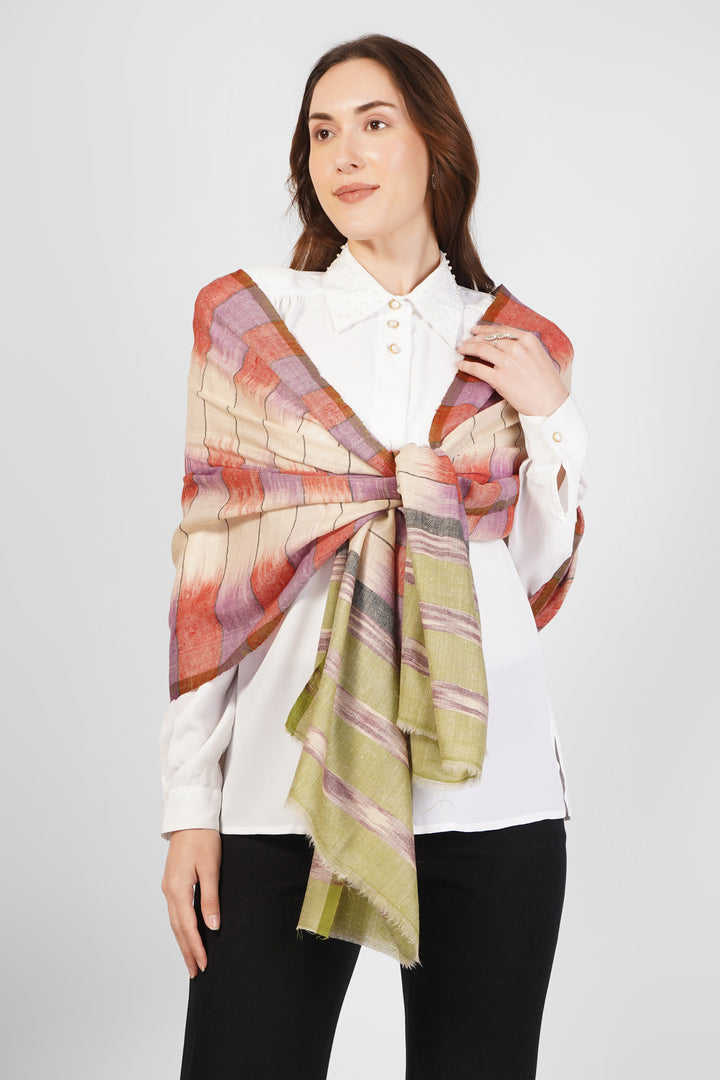 Intricate Ikkat Patterns in Contemporary Pashmina Stoles Online
Make a striking impression with our Red White Green Designer Ikkat Pashmina Stole.
    
      | pashmina shawls online | authentic Kashmiri pashmina shawl online | pure pashmina shawl online | original GI certified pashmina shawl online | luxury men's pashmina shawl online from Kashmir | where to buy online pure pashmina in India
    
    | GI Tag Certified - Government-verified authentic Kashmiri Pashmina
    | G20 Official Partner - Selected by India for G20 Summit gifting
    | Handicraft Registered - Official recognition of traditional craftsmanship
    | Certificate of Authenticity - Every purchase includes GI certification