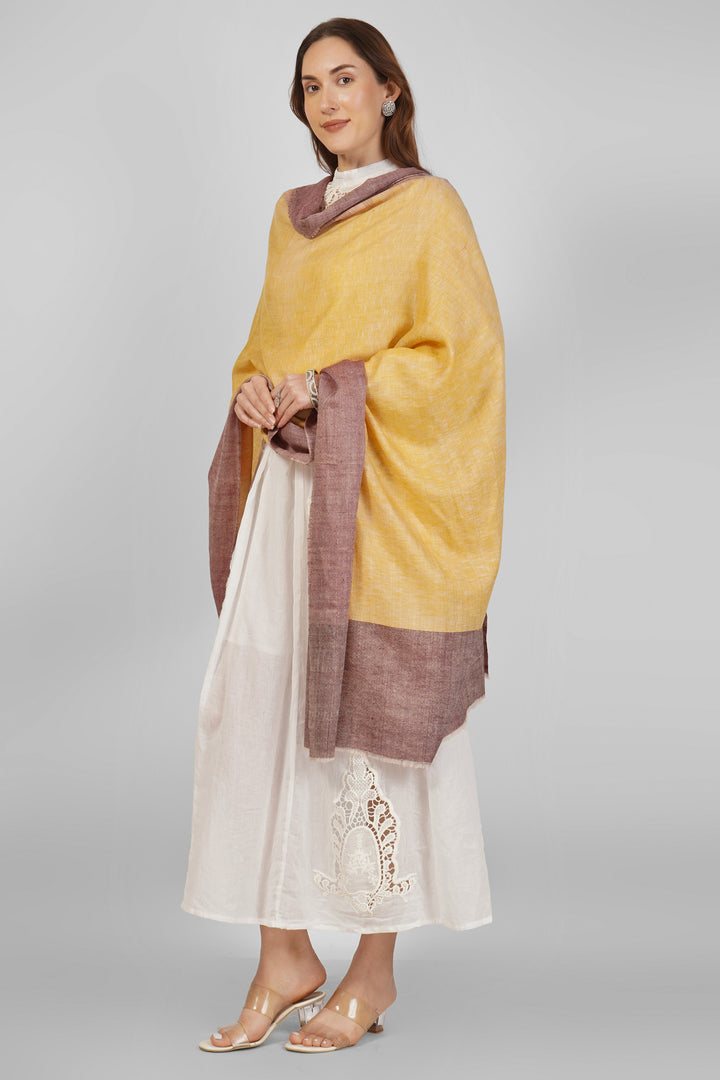 Authentic pashmina shawl online with multi-color gold and mauve stripes, handwoven pure cashmere from Kashmir
    
      | pashmina shawls online | authentic Kashmiri pashmina shawl online | pure pashmina shawl online | original GI certified pashmina shawl online | luxury men's pashmina shawl online from Kashmir | where to buy online pure pashmina in India
    
    | GI Tag Certified - Government-verified authentic Kashmiri Pashmina
    | G20 Official Partner - Selected by India for G20 Summit gifting
    | Handicraft Registered - Official recognition of traditional craftsmanship
    | Certificate of Authenticity - Every purchase includes GI certification