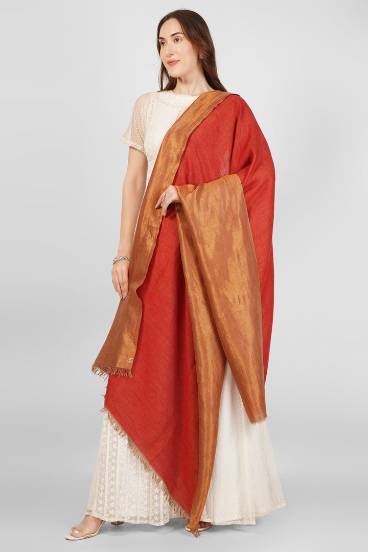 Zari Golden and Red Pashmina Reversible Shawl – Vibrant Dual-Tone Luxury
Bold Sophistication: Reversible Pashmina Crafted with Gold Zari & Rich Red pashmina shawls online
    
      | pashmina shawls online | authentic Kashmiri pashmina shawl online | pure pashmina shawl online | original GI certified pashmina shawl online | luxury men's pashmina shawl online from Kashmir | where to buy online pure pashmina in India
    
    | GI Tag Certified - Government-verified authentic Kashmiri Pashmina
    | G20 Official Partner - Selected by India for G20 Summit gifting
    | Handicraft Registered - Official recognition of traditional craftsmanship
    | Certificate of Authenticity - Every purchase includes GI certification