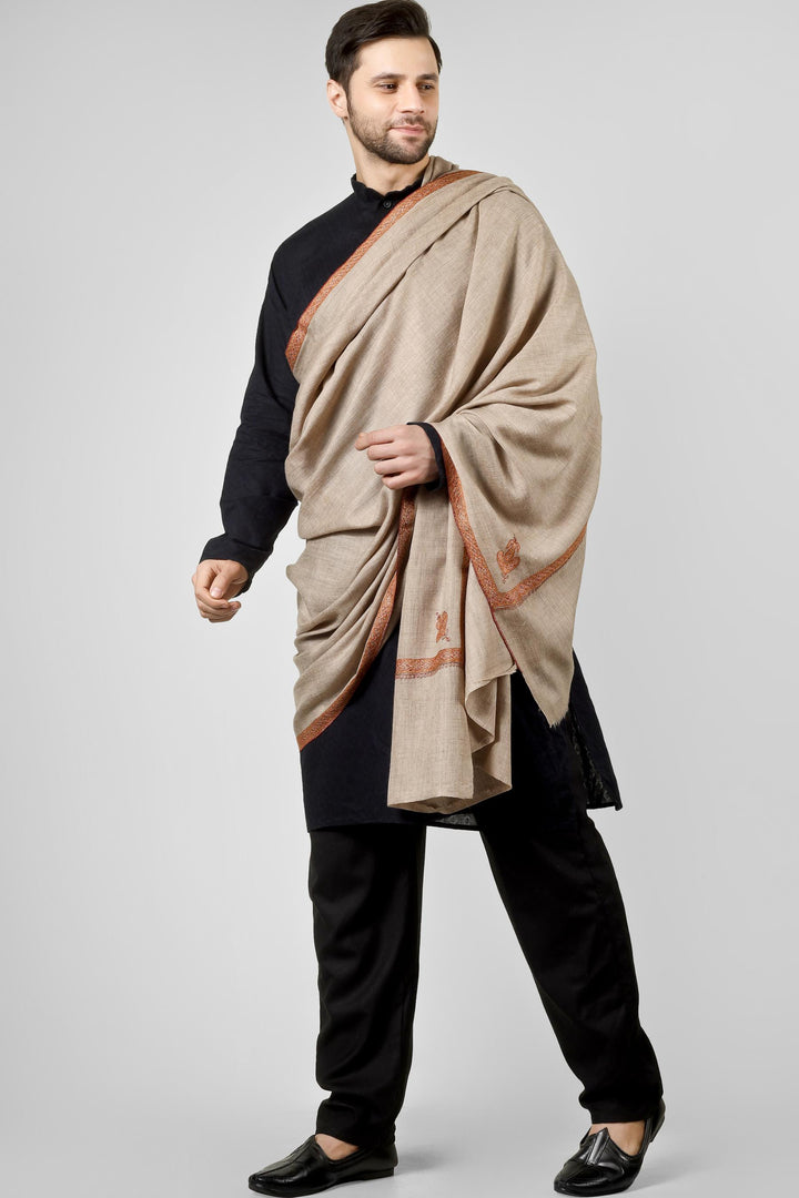 Ideal for gentlemen worldwide seeking luxury men's pashmina shawls in the USA, Canada, UK, Europe and Middle East, this natural hashidaar pashmina shawl offers authentic Kashmiri quality for sophisticated occasions.
    
      | pashmina shawls online | authentic Kashmiri pashmina shawl online | pure pashmina shawl online | original GI certified pashmina shawl online | luxury men's pashmina shawl online from Kashmir | where to buy online pure pashmina in India
    
    | GI Tag Certified - Government-verified authentic Kashmiri Pashmina
    | G20 Official Partner - Selected by India for G20 Summit gifting
    | Handicraft Registered - Official recognition of traditional craftsmanship
    | Certificate of Authenticity - Every purchase includes GI certification