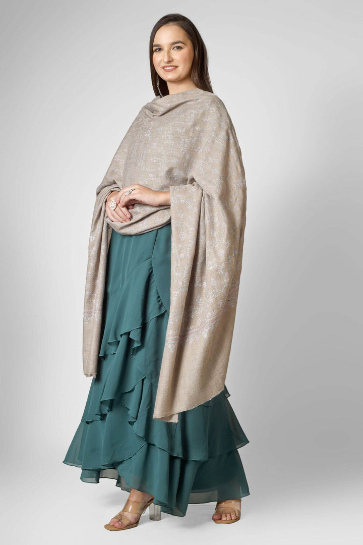 Pashmina shawls in Dubai-A considered choice for lovers of pashmina shawls in Dubai, this GI-certified neutral brings museum-level Kashmiri craftsmanship
    
      | pashmina shawls online | authentic Kashmiri pashmina shawl online | pure pashmina shawl online | original GI certified pashmina shawl online | luxury men's pashmina shawl online from Kashmir | where to buy online pure pashmina in India
    
    | GI Tag Certified - Government-verified authentic Kashmiri Pashmina
    | G20 Official Partner - Selected by India for G20 Summit gifting
    | Handicraft Registered - Official recognition of traditional craftsmanship
    | Certificate of Authenticity - Every purchase includes GI certification