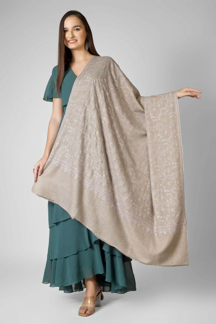 Pashmina shawls in Dubai-A considered choice for lovers of pashmina shawls in Dubai, this GI-certified neutral brings museum-level Kashmiri craftsmanship
    
      | pashmina shawls online | authentic Kashmiri pashmina shawl online | pure pashmina shawl online | original GI certified pashmina shawl online | luxury men's pashmina shawl online from Kashmir | where to buy online pure pashmina in India
    
    | GI Tag Certified - Government-verified authentic Kashmiri Pashmina
    | G20 Official Partner - Selected by India for G20 Summit gifting
    | Handicraft Registered - Official recognition of traditional craftsmanship
    | Certificate of Authenticity - Every purchase includes GI certification