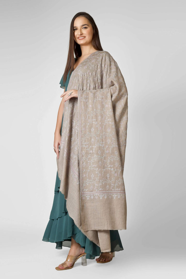 Pashmina shawls in Dubai-A considered choice for lovers of pashmina shawls in Dubai, this GI-certified neutral brings museum-level Kashmiri craftsmanship
    
      | pashmina shawls online | authentic Kashmiri pashmina shawl online | pure pashmina shawl online | original GI certified pashmina shawl online | luxury men's pashmina shawl online from Kashmir | where to buy online pure pashmina in India
    
    | GI Tag Certified - Government-verified authentic Kashmiri Pashmina
    | G20 Official Partner - Selected by India for G20 Summit gifting
    | Handicraft Registered - Official recognition of traditional craftsmanship
    | Certificate of Authenticity - Every purchase includes GI certification