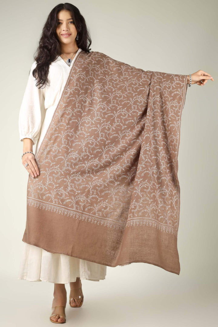 Exquisite Kepra Jamawar Pashmina shawl; antique-reproduction hand-needlework taking 24 months. The pinnacle of Kashmiri textile art by four generations of the Shah family legacy.
    
      | pashmina shawls online | authentic Kashmiri pashmina shawl online | pure pashmina shawl online | original GI certified pashmina shawl online | luxury men's pashmina shawl online from Kashmir | where to buy online pure pashmina in India
    
    | GI Tag Certified - Government-verified authentic Kashmiri Pashmina
    | G20 Official Partner - Selected by India for G20 Summit gifting
    | Handicraft Registered - Official recognition of traditional craftsmanship
    | Certificate of Authenticity - Every purchase includes GI certification