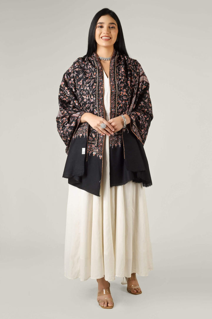 Perfect for admirers of luxury pashmina shawls across the USA, Canada, UK, Europe and the Middle East, this black jaldaar GI pashmina shawl brings authentic Kashmiri sophistication to wardrobes worldwide
    
      | pashmina shawls online | authentic Kashmiri pashmina shawl online | pure pashmina shawl online | original GI certified pashmina shawl online | luxury men's pashmina shawl online from Kashmir | where to buy online pure pashmina in India
    
    | GI Tag Certified - Government-verified authentic Kashmiri Pashmina
    | G20 Official Partner - Selected by India for G20 Summit gifting
    | Handicraft Registered - Official recognition of traditional craftsmanship
    | Certificate of Authenticity - Every purchase includes GI certification
