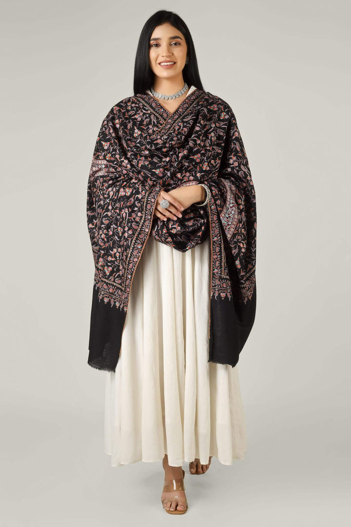 Perfect for admirers of luxury pashmina shawls across the USA, Canada, UK, Europe and the Middle East, this black jaldaar GI pashmina shawl brings authentic Kashmiri sophistication to wardrobes worldwide
    
      | pashmina shawls online | authentic Kashmiri pashmina shawl online | pure pashmina shawl online | original GI certified pashmina shawl online | luxury men's pashmina shawl online from Kashmir | where to buy online pure pashmina in India
    
    | GI Tag Certified - Government-verified authentic Kashmiri Pashmina
    | G20 Official Partner - Selected by India for G20 Summit gifting
    | Handicraft Registered - Official recognition of traditional craftsmanship
    | Certificate of Authenticity - Every purchase includes GI certification
