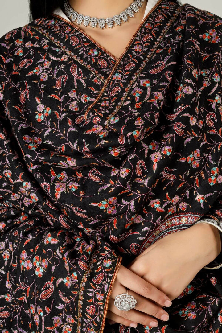 Perfect for admirers of luxury pashmina shawls across the USA, Canada, UK, Europe and the Middle East, this black jaldaar GI pashmina shawl brings authentic Kashmiri sophistication to wardrobes worldwide
    
      | pashmina shawls online | authentic Kashmiri pashmina shawl online | pure pashmina shawl online | original GI certified pashmina shawl online | luxury men's pashmina shawl online from Kashmir | where to buy online pure pashmina in India
    
    | GI Tag Certified - Government-verified authentic Kashmiri Pashmina
    | G20 Official Partner - Selected by India for G20 Summit gifting
    | Handicraft Registered - Official recognition of traditional craftsmanship
    | Certificate of Authenticity - Every purchase includes GI certification