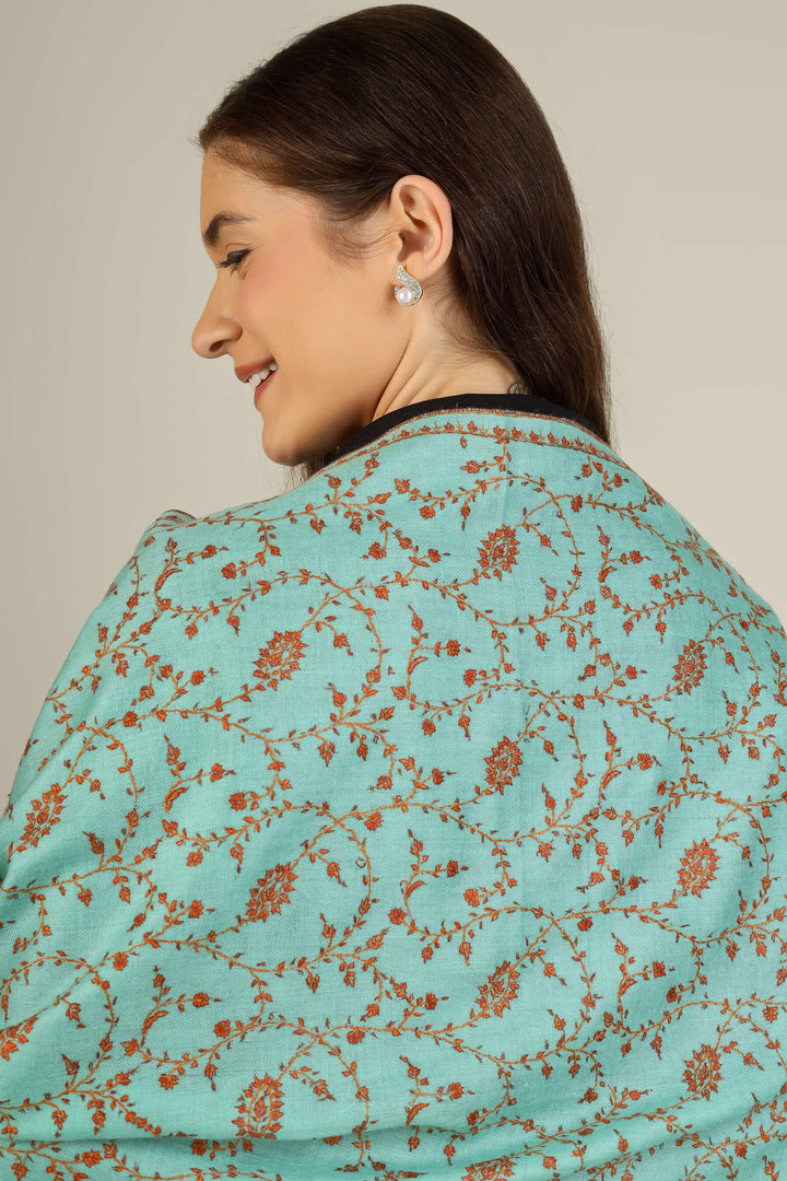 this GI pashmina green needle work stole brings the soul of Kashmiri craftsmanship to cities from New York and Los Angeles to Chicago, Houston, and Toronto
    
      | pashmina shawls online | authentic Kashmiri pashmina shawl online | pure pashmina shawl online | original GI certified pashmina shawl online | luxury men's pashmina shawl online from Kashmir | where to buy online pure pashmina in India
    
    | GI Tag Certified - Government-verified authentic Kashmiri Pashmina
    | G20 Official Partner - Selected by India for G20 Summit gifting
    | Handicraft Registered - Official recognition of traditional craftsmanship
    | Certificate of Authenticity - Every purchase includes GI certification