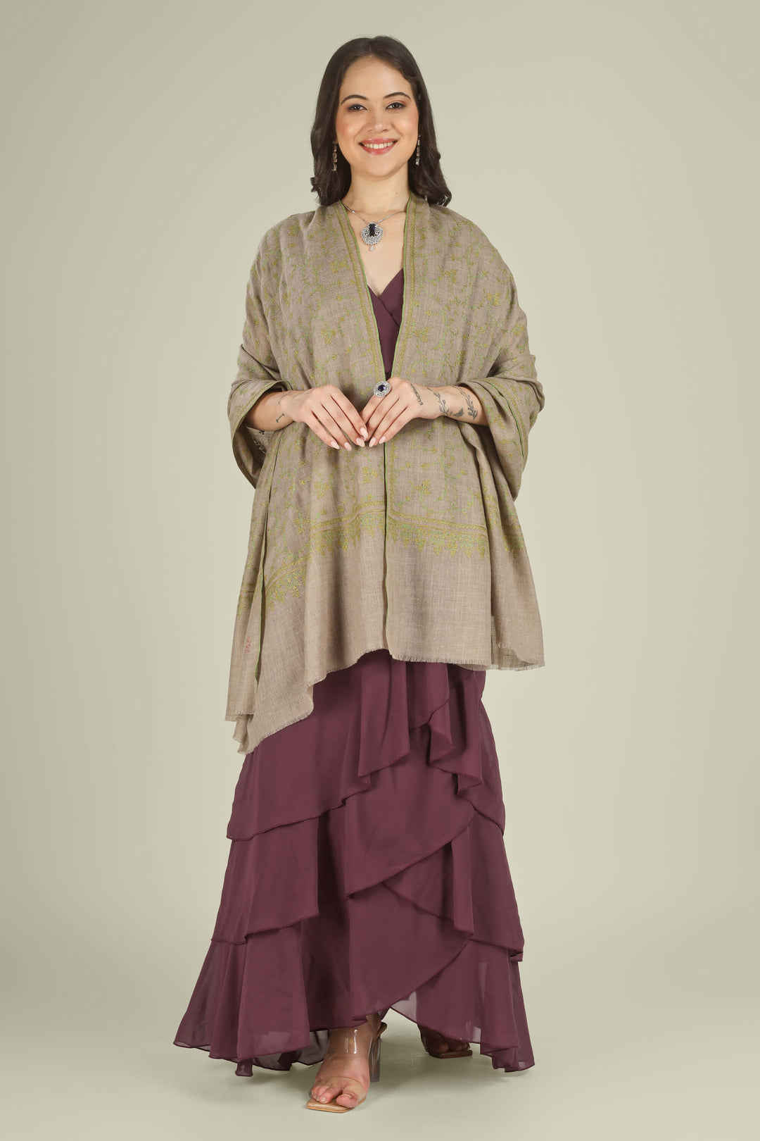 pashmina-jaldaar-gi-tagged-on-natural-khudrang-handwowen-treditional-loom