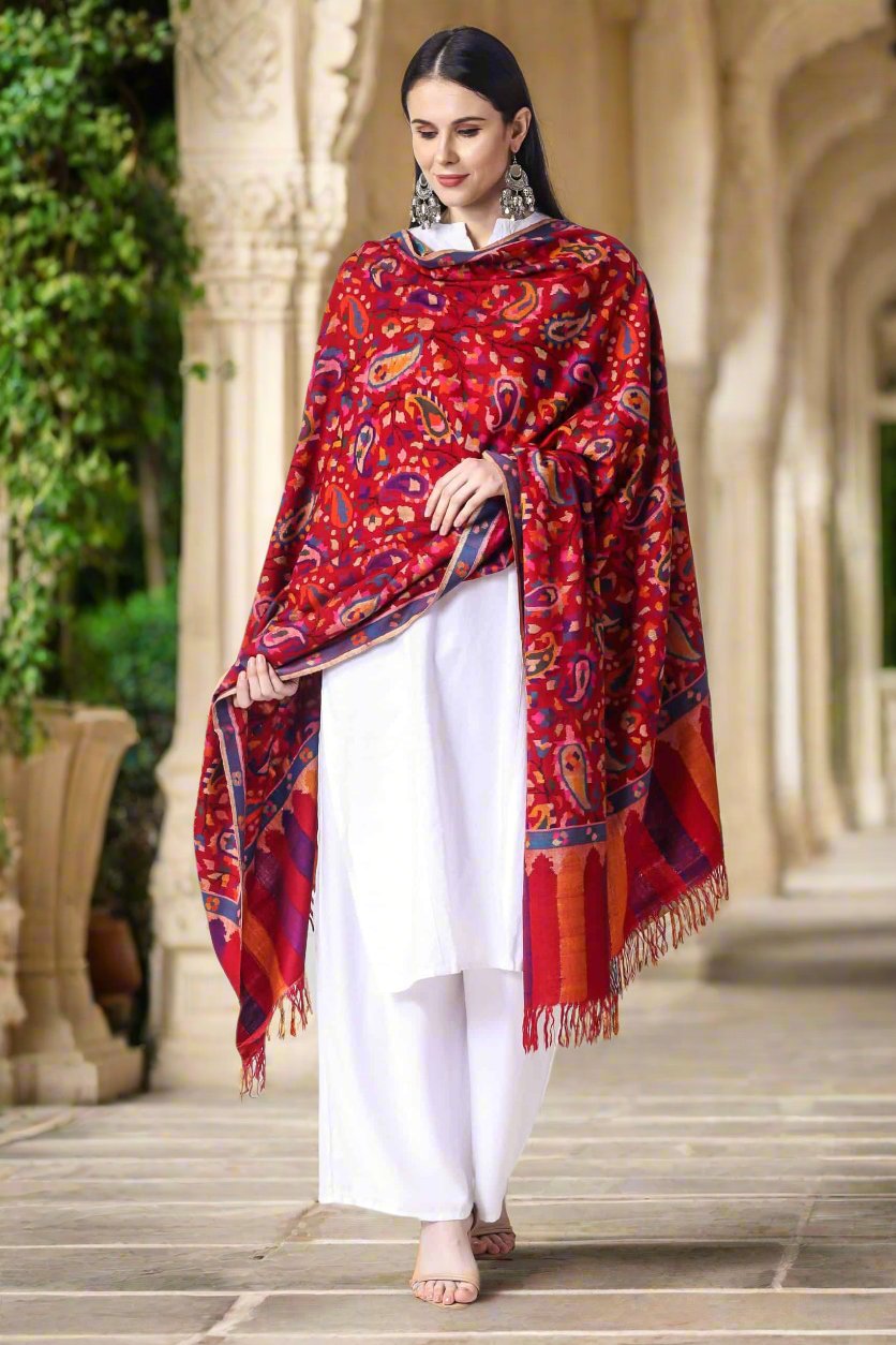 "Pashmina  | kani | Luxury GI Certified Kashmiri Pashmina Shawls Online | Pure Cashmere Wraps and Handmade Kani Shawls Crafted in Kashmir, India"