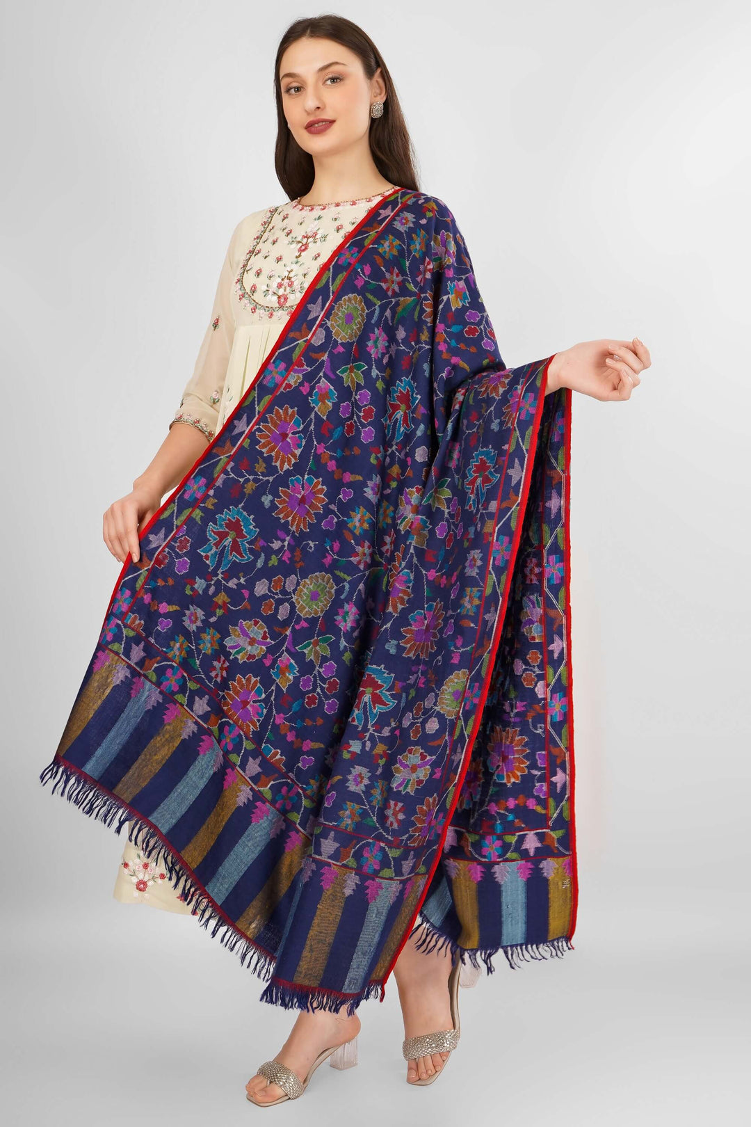 "Buy Authentic Pashmina Shawls | Handmade Kani Weaves and Pure Cashmere | Heritage Craft from Kashmir, India"
