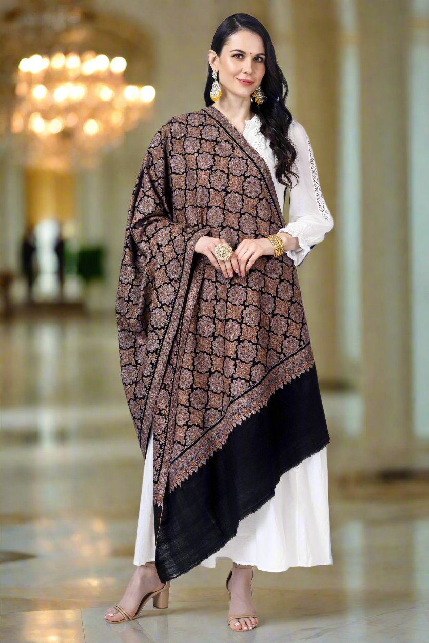 "Pashmina | Explore GI Certified Authentic Kashmiri Pashmina Shawls Online | Luxurious Handmade Kani Wraps Crafted in Kashmir, India | Pure Cashmere Shawls for Sale Featuring Timeless Elegance and Premium Quality"