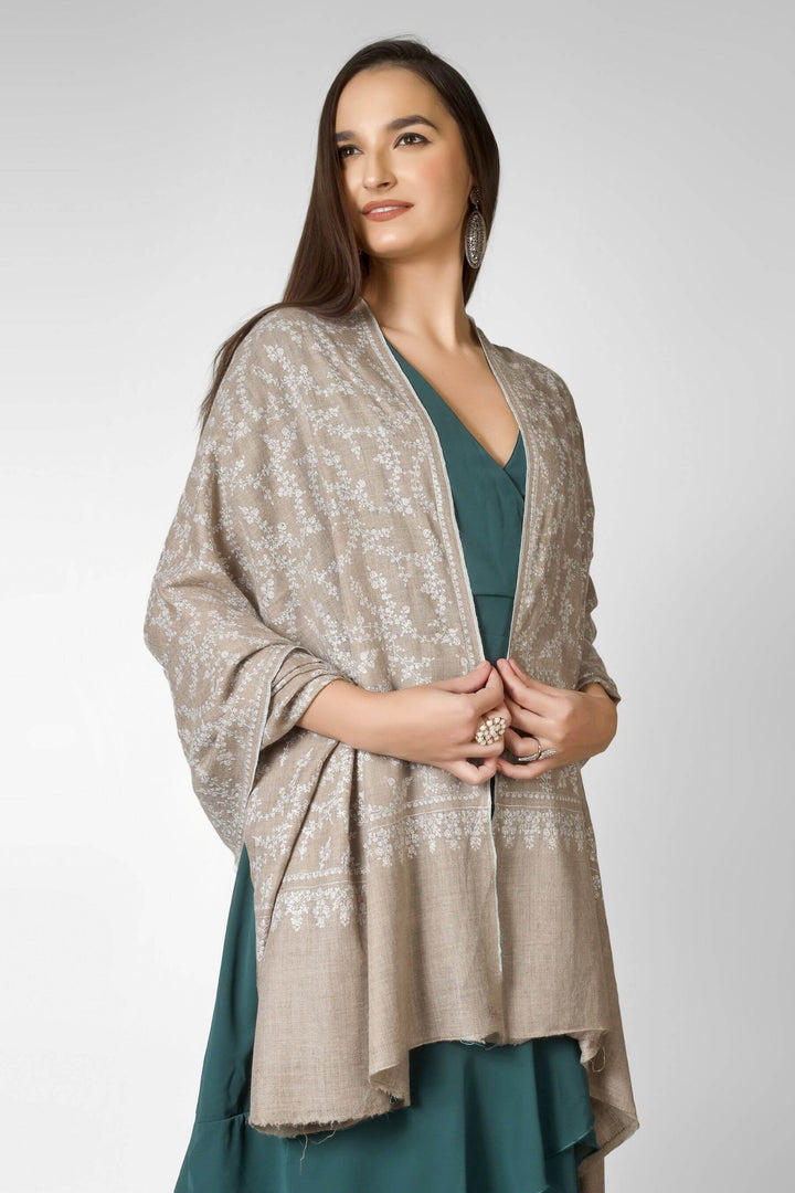 Pashmina shawls in New york-A refined choice for connoisseurs of pashmina shawls in America, this GI-certified neutral brings gallery-grade Kashmiri craftsmanship into a wardrobe staple that moves easily from day to evening
    
      | pashmina shawls online | authentic Kashmiri pashmina shawl online | pure pashmina shawl online | original GI certified pashmina shawl online | luxury men's pashmina shawl online from Kashmir | where to buy online pure pashmina in India
    
    | GI Tag Certified - Government-verified authentic Kashmiri Pashmina
    | G20 Official Partner - Selected by India for G20 Summit gifting
    | Handicraft Registered - Official recognition of traditional craftsmanship
    | Certificate of Authenticity - Every purchase includes GI certification