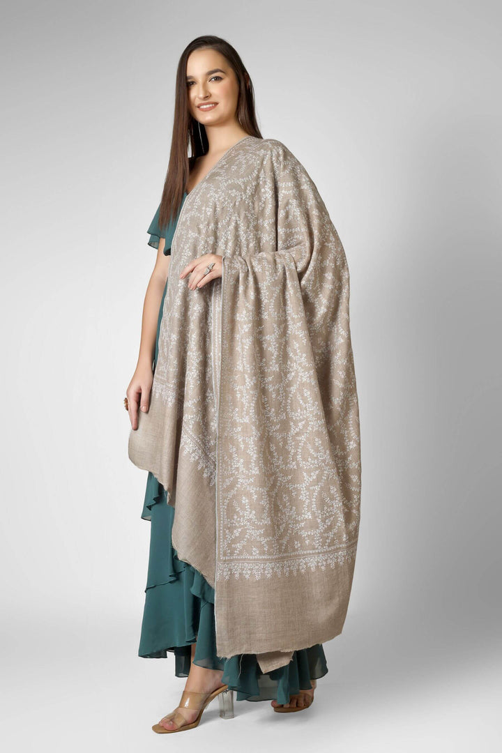 Pashmina shawls in New york-A refined choice for connoisseurs of pashmina shawls in America, this GI-certified neutral brings gallery-grade Kashmiri craftsmanship into a wardrobe staple that moves easily from day to evening
    
      | pashmina shawls online | authentic Kashmiri pashmina shawl online | pure pashmina shawl online | original GI certified pashmina shawl online | luxury men's pashmina shawl online from Kashmir | where to buy online pure pashmina in India
    
    | GI Tag Certified - Government-verified authentic Kashmiri Pashmina
    | G20 Official Partner - Selected by India for G20 Summit gifting
    | Handicraft Registered - Official recognition of traditional craftsmanship
    | Certificate of Authenticity - Every purchase includes GI certification