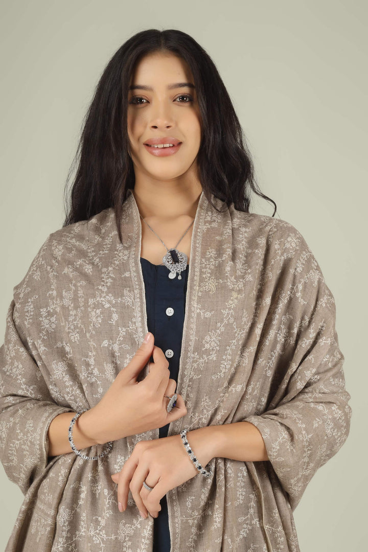 Experience the organic luxury of Kepra’s GI Certified "Khudrang" Pashmina. Hand-spun from 100% undyed high-altitude pashm, this fawn-toned masterpiece 
    
      | pashmina shawls online | authentic Kashmiri pashmina shawl online | pure pashmina shawl online | original GI certified pashmina shawl online | luxury men's pashmina shawl online from Kashmir | where to buy online pure pashmina in India
    
    | GI Tag Certified - Government-verified authentic Kashmiri Pashmina
    | G20 Official Partner - Selected by India for G20 Summit gifting
    | Handicraft Registered - Official recognition of traditional craftsmanship
    | Certificate of Authenticity - Every purchase includes GI certification