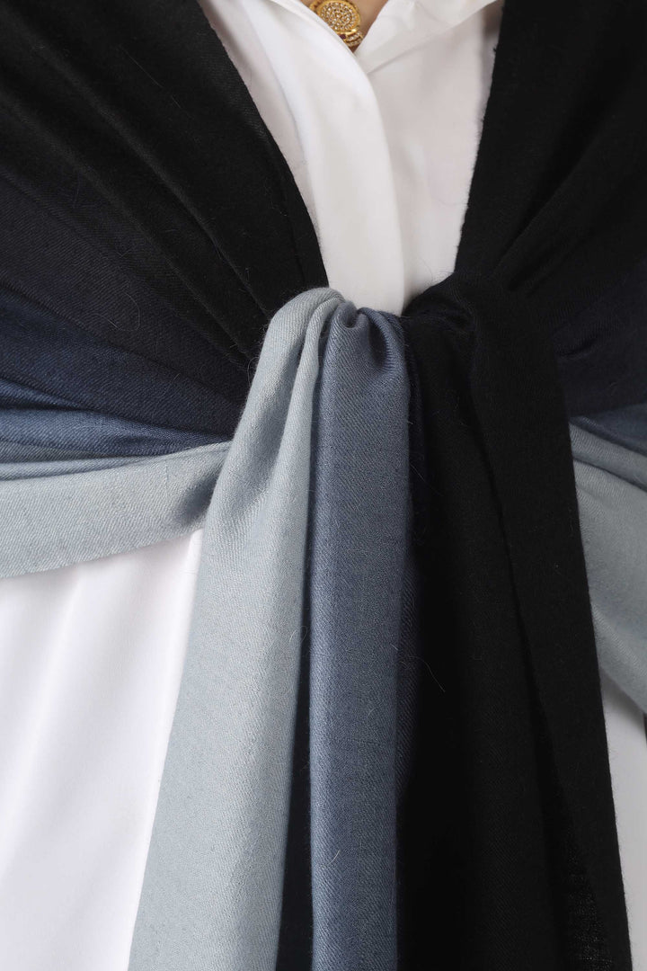 Ideal for customers searching for pashmina online, this black and grey ombre stole is a smart choice for boardrooms and business trips from India to Germany.
    
      | pashmina shawls online | authentic Kashmiri pashmina shawl online | pure pashmina shawl online | original GI certified pashmina shawl online | luxury men's pashmina shawl online from Kashmir | where to buy online pure pashmina in India
    
    | GI Tag Certified - Government-verified authentic Kashmiri Pashmina
    | G20 Official Partner - Selected by India for G20 Summit gifting
    | Handicraft Registered - Official recognition of traditional craftsmanship
    | Certificate of Authenticity - Every purchase includes GI certification