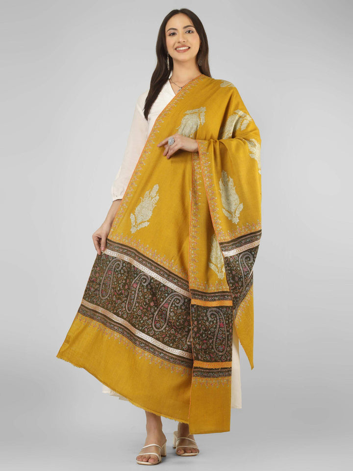 A luxurious option for admirers of pashmina shawls in Italy, this palledaar shawl with big paisley booti detailing brings authentic Kashmiri craftsmanship
    
      | pashmina shawls online | authentic Kashmiri pashmina shawl online | pure pashmina shawl online | original GI certified pashmina shawl online | luxury men's pashmina shawl online from Kashmir | where to buy online pure pashmina in India
    
    | GI Tag Certified - Government-verified authentic Kashmiri Pashmina
    | G20 Official Partner - Selected by India for G20 Summit gifting
    | Handicraft Registered - Official recognition of traditional craftsmanship
    | Certificate of Authenticity - Every purchase includes GI certification