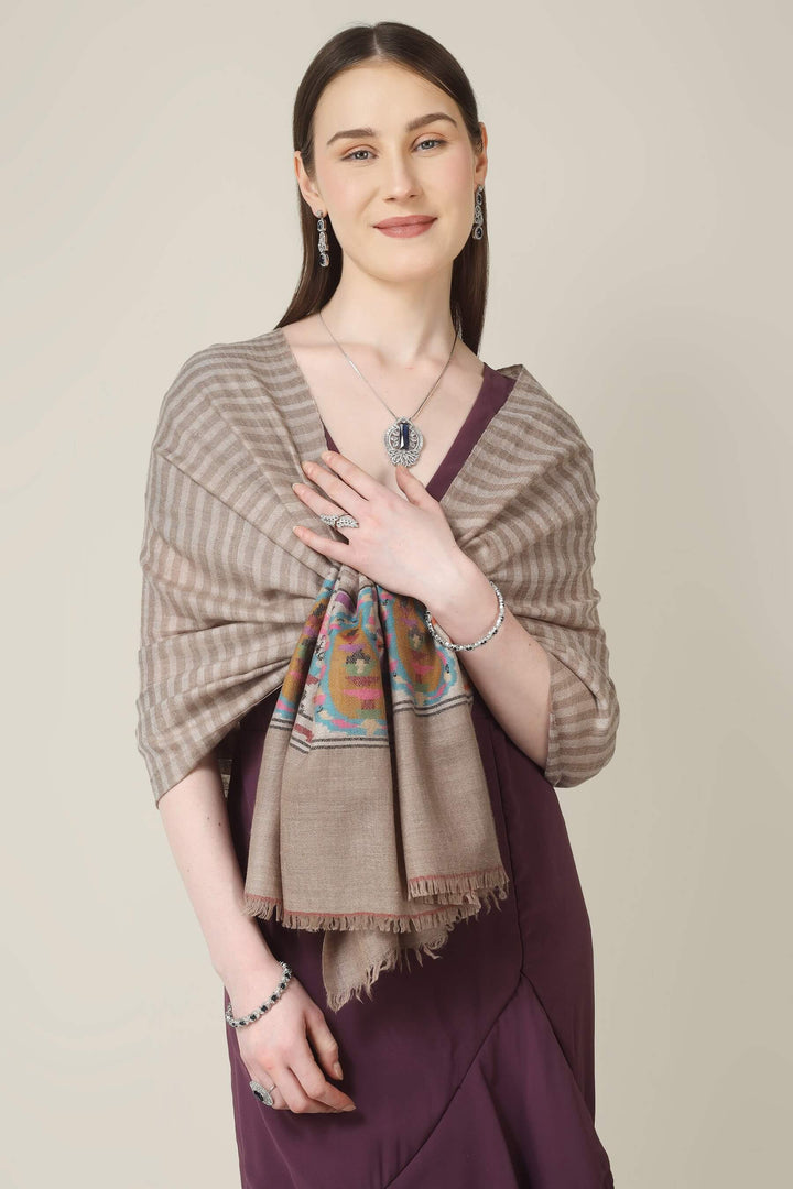 authentic kani pashmina online, this stole combines traditional craftsmanship, rich detail, and timeless appeal in one elegant design.
    
      | pashmina shawls online | authentic Kashmiri pashmina shawl online | pure pashmina shawl online | original GI certified pashmina shawl online | luxury men's pashmina shawl online from Kashmir | where to buy online pure pashmina in India
    
    | GI Tag Certified - Government-verified authentic Kashmiri Pashmina
    | G20 Official Partner - Selected by India for G20 Summit gifting
    | Handicraft Registered - Official recognition of traditional craftsmanship
    | Certificate of Authenticity - Every purchase includes GI certification