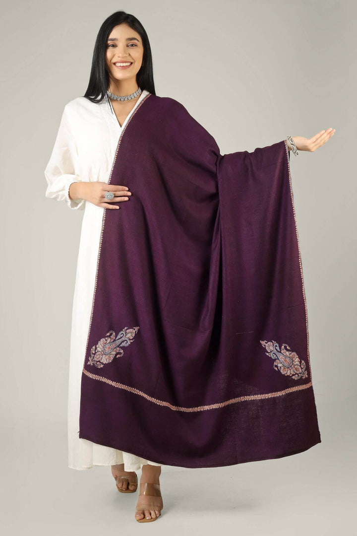 Perfect for admirers of luxury pashmina shawls across the USA, Canada, UK, Europe and the Middle East, this wine purple paisley pashmina shawl brings authentic Kashmiri elegance to wardrobes worldwide.
    
      | pashmina shawls online | authentic Kashmiri pashmina shawl online | pure pashmina shawl online | original GI certified pashmina shawl online | luxury men's pashmina shawl online from Kashmir | where to buy online pure pashmina in India
    
    | GI Tag Certified - Government-verified authentic Kashmiri Pashmina
    | G20 Official Partner - Selected by India for G20 Summit gifting
    | Handicraft Registered - Official recognition of traditional craftsmanship
    | Certificate of Authenticity - Every purchase includes GI certification