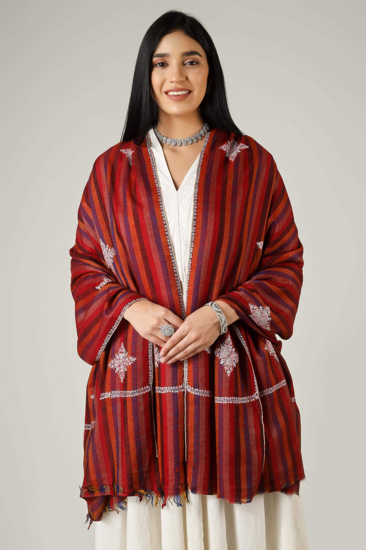 Perfect for admirers of luxury pashmina shawls across the USA, Canada, UK, Europe and the Middle East, this striped bootidaar GI pashmina shawl brings authentic Kashmiri craftsmanship to wardrobes worldwide
    
      | pashmina shawls online | authentic Kashmiri pashmina shawl online | pure pashmina shawl online | original GI certified pashmina shawl online | luxury men's pashmina shawl online from Kashmir | where to buy online pure pashmina in India
    
    | GI Tag Certified - Government-verified authentic Kashmiri Pashmina
    | G20 Official Partner - Selected by India for G20 Summit gifting
    | Handicraft Registered - Official recognition of traditional craftsmanship
    | Certificate of Authenticity - Every purchase includes GI certification