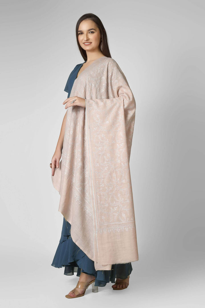 Blush Pink Arisha pashmina Jaldaar Shawl
    
      | pashmina shawls online | authentic Kashmiri pashmina shawl online | pure pashmina shawl online | original GI certified pashmina shawl online | luxury men's pashmina shawl online from Kashmir | where to buy online pure pashmina in India
    
    | GI Tag Certified - Government-verified authentic Kashmiri Pashmina
    | G20 Official Partner - Selected by India for G20 Summit gifting
    | Handicraft Registered - Official recognition of traditional craftsmanship
    | Certificate of Authenticity - Every purchase includes GI certification