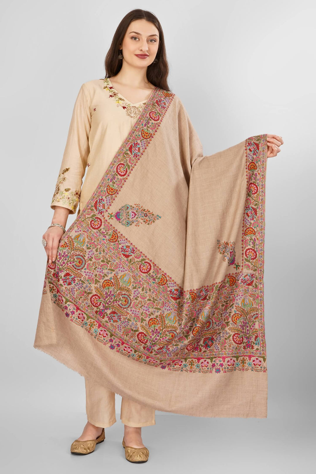 "Pashmina | Authentic GI Pashmina Shawl | Handmade Pashmina Shawls Online from Kashmir, India | Luxury Kani Shawls and Pure Kashmiri Shawls for Sale"
