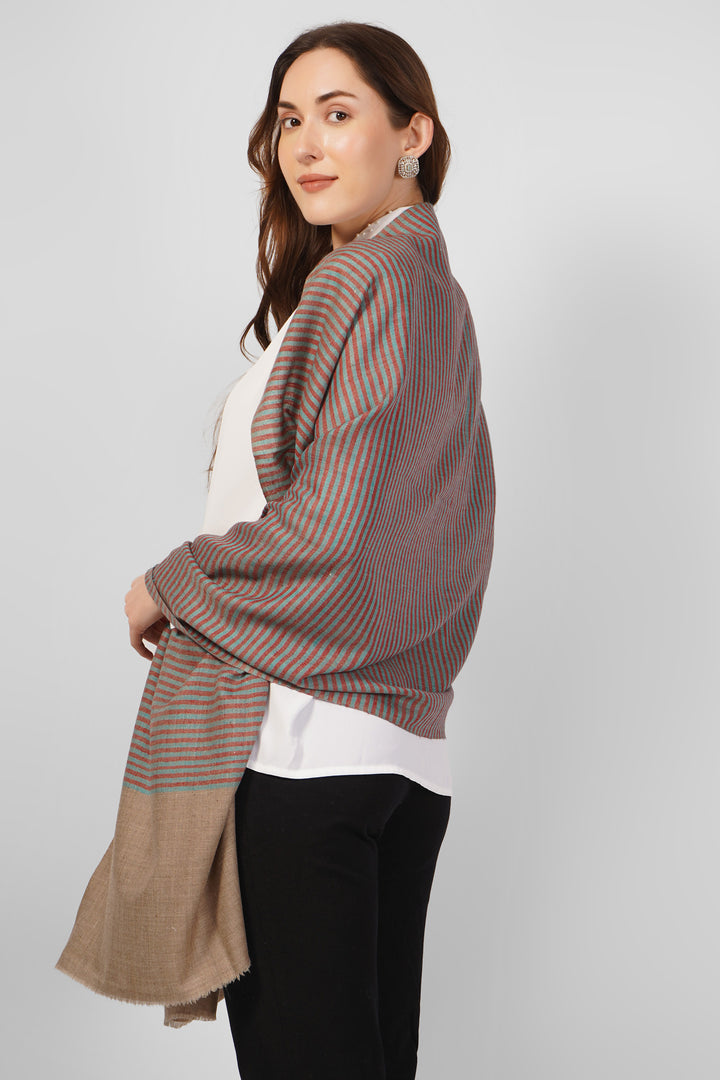 Classic Striped Pashmina Stoles Online – Handwoven Minimalist Luxury
Bring understated sophistication to your wardrobe with this artisan pashmina stole, handloomed in Kashmir from ultra-soft, pure pashmina wool
    
      | pashmina shawls online | authentic Kashmiri pashmina shawl online | pure pashmina shawl online | original GI certified pashmina shawl online | luxury men's pashmina shawl online from Kashmir | where to buy online pure pashmina in India
    
    | GI Tag Certified - Government-verified authentic Kashmiri Pashmina
    | G20 Official Partner - Selected by India for G20 Summit gifting
    | Handicraft Registered - Official recognition of traditional craftsmanship
    | Certificate of Authenticity - Every purchase includes GI certification