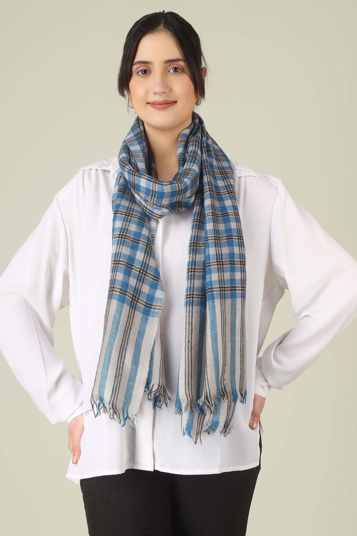 Blue Check Fawzia Pure Pashmina Stole
    
      | pashmina shawls online | authentic Kashmiri pashmina shawl online | pure pashmina shawl online | original GI certified pashmina shawl online | luxury men's pashmina shawl online from Kashmir | where to buy online pure pashmina in India
    
    | GI Tag Certified - Government-verified authentic Kashmiri Pashmina
    | G20 Official Partner - Selected by India for G20 Summit gifting
    | Handicraft Registered - Official recognition of traditional craftsmanship
    | Certificate of Authenticity - Every purchase includes GI certification