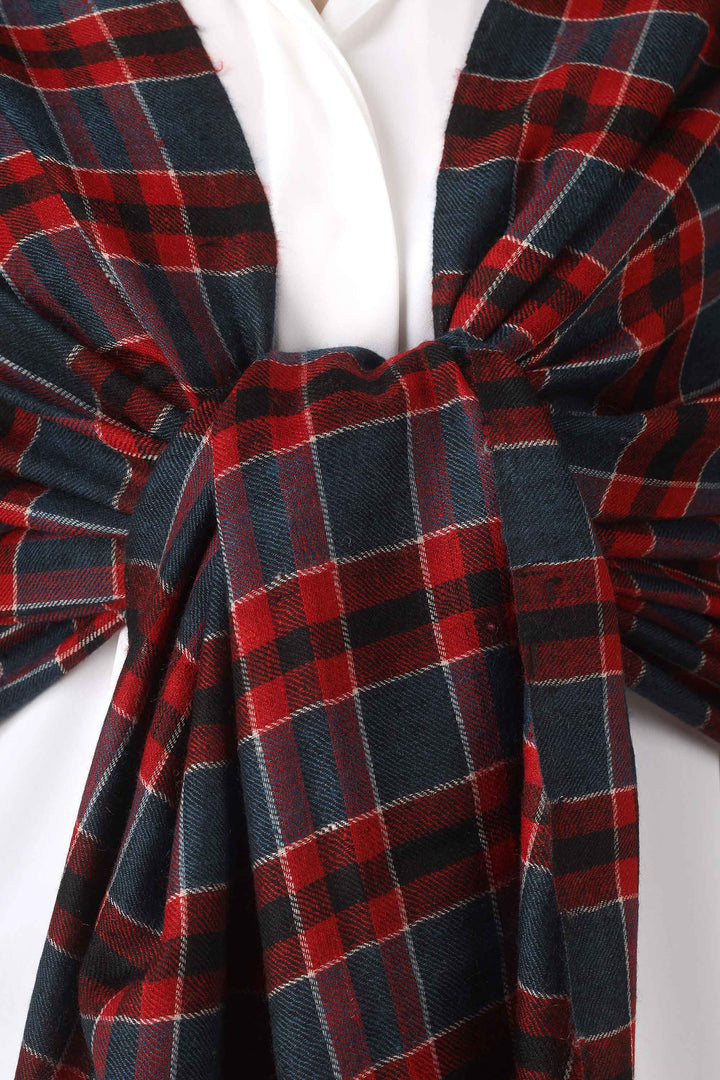 Red & Navy Check Ghazala Pure Pashmina Stole
    
      | pashmina shawls online | authentic Kashmiri pashmina shawl online | pure pashmina shawl online | original GI certified pashmina shawl online | luxury men's pashmina shawl online from Kashmir | where to buy online pure pashmina in India
    
    | GI Tag Certified - Government-verified authentic Kashmiri Pashmina
    | G20 Official Partner - Selected by India for G20 Summit gifting
    | Handicraft Registered - Official recognition of traditional craftsmanship
    | Certificate of Authenticity - Every purchase includes GI certification