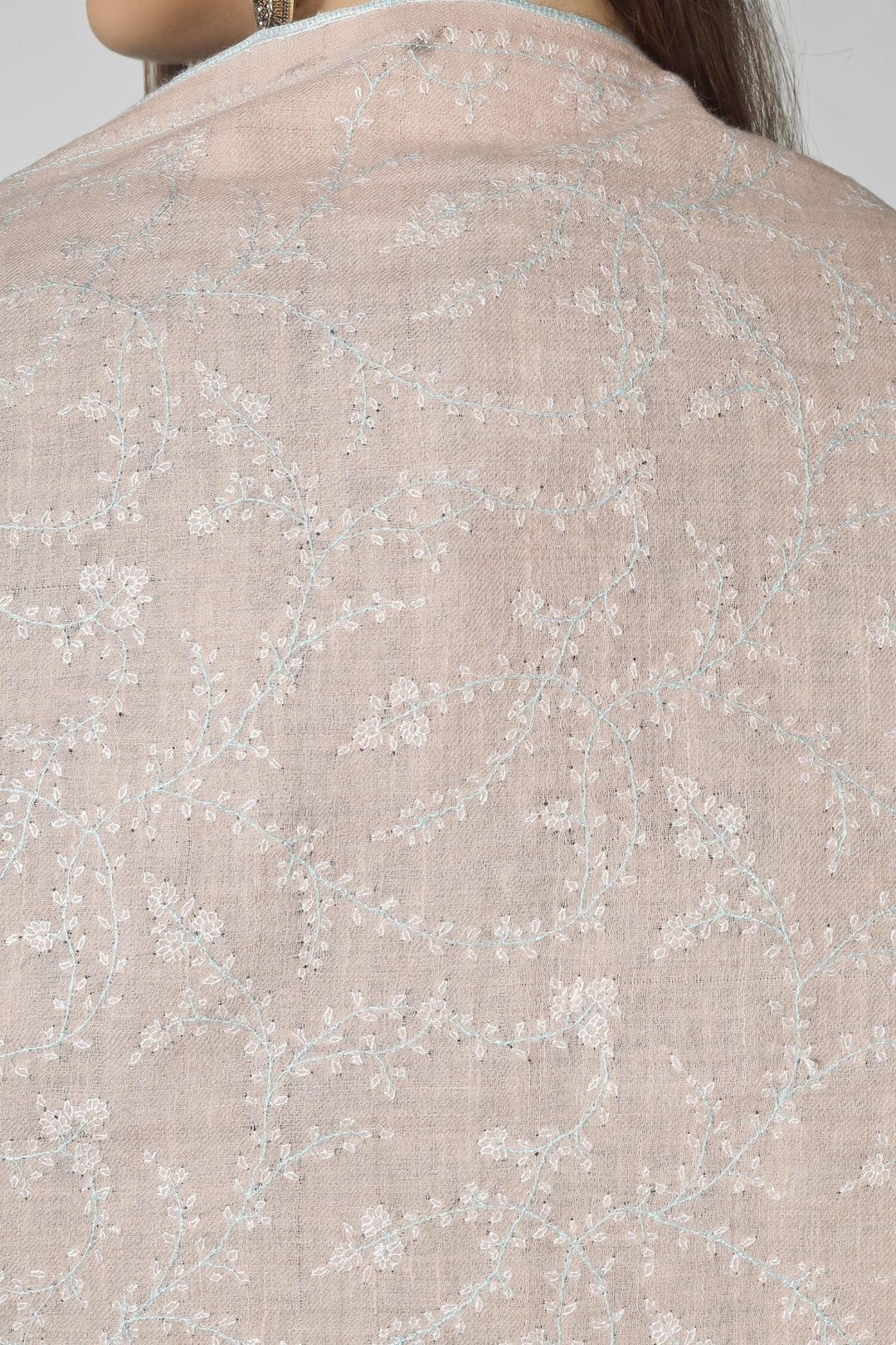 Pashmina shawls in India Online-
An excellent pick for collectors of pashmina shawls in India,  neutral offers gallery-level Kashmiri artistry in a versatile piece that transitions seamlessly from day meetings to evening gatherings.