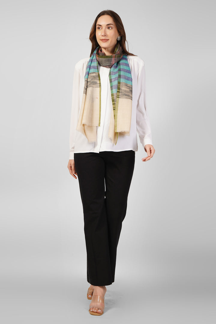 Handmade Multicolor Pashmina Stoles Online – Blue, Green, Red & Taupe Checks
  Add a burst of color and sophistication to your ensemble with this Multicolor Checkered Pashmina Stole, handwoven in Kashmir from pure, fine pashmina wool
    
      | pashmina shawls online | authentic Kashmiri pashmina shawl online | pure pashmina shawl online | original GI certified pashmina shawl online | luxury men's pashmina shawl online from Kashmir | where to buy online pure pashmina in India
    
    | GI Tag Certified - Government-verified authentic Kashmiri Pashmina
    | G20 Official Partner - Selected by India for G20 Summit gifting
    | Handicraft Registered - Official recognition of traditional craftsmanship
    | Certificate of Authenticity - Every purchase includes GI certification